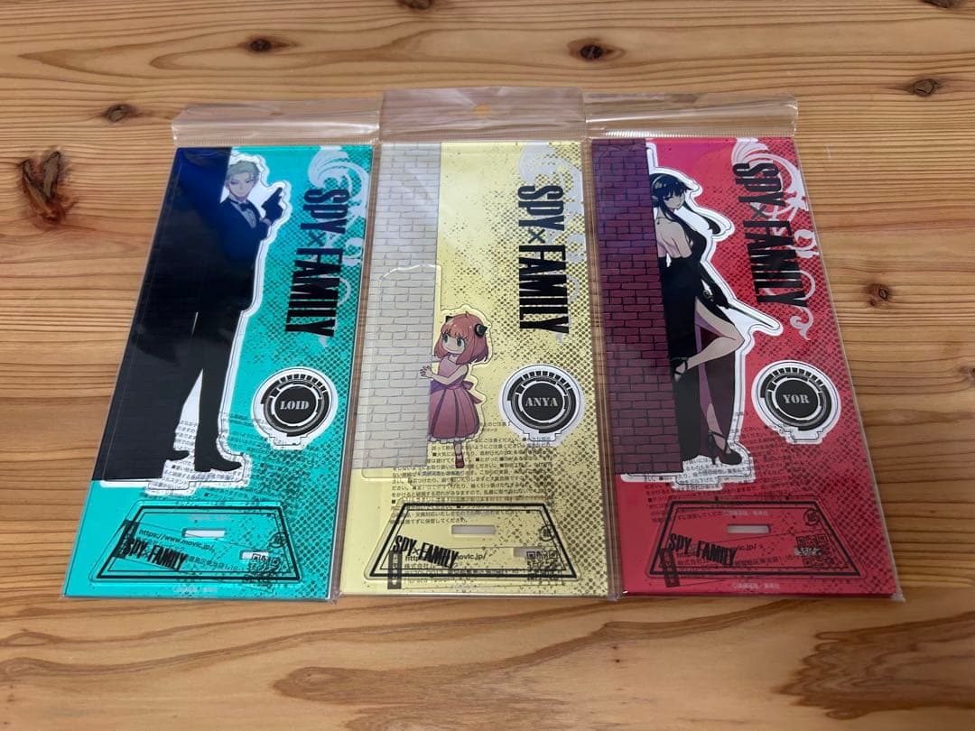 SPY×FAMILY アクリルスタンド 3個セット未使用