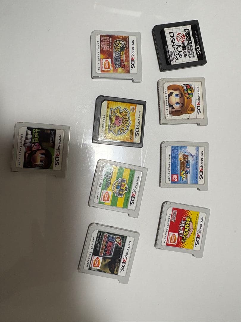 3DS ソフト　まとめ売り有损伤或污渍