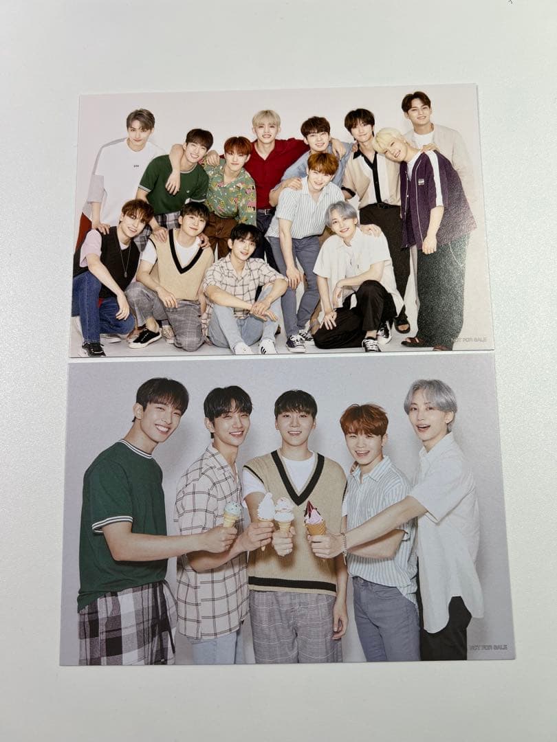 SEVENTEEN ボカチ 集合 ポストカード 雑誌 セブンティーン