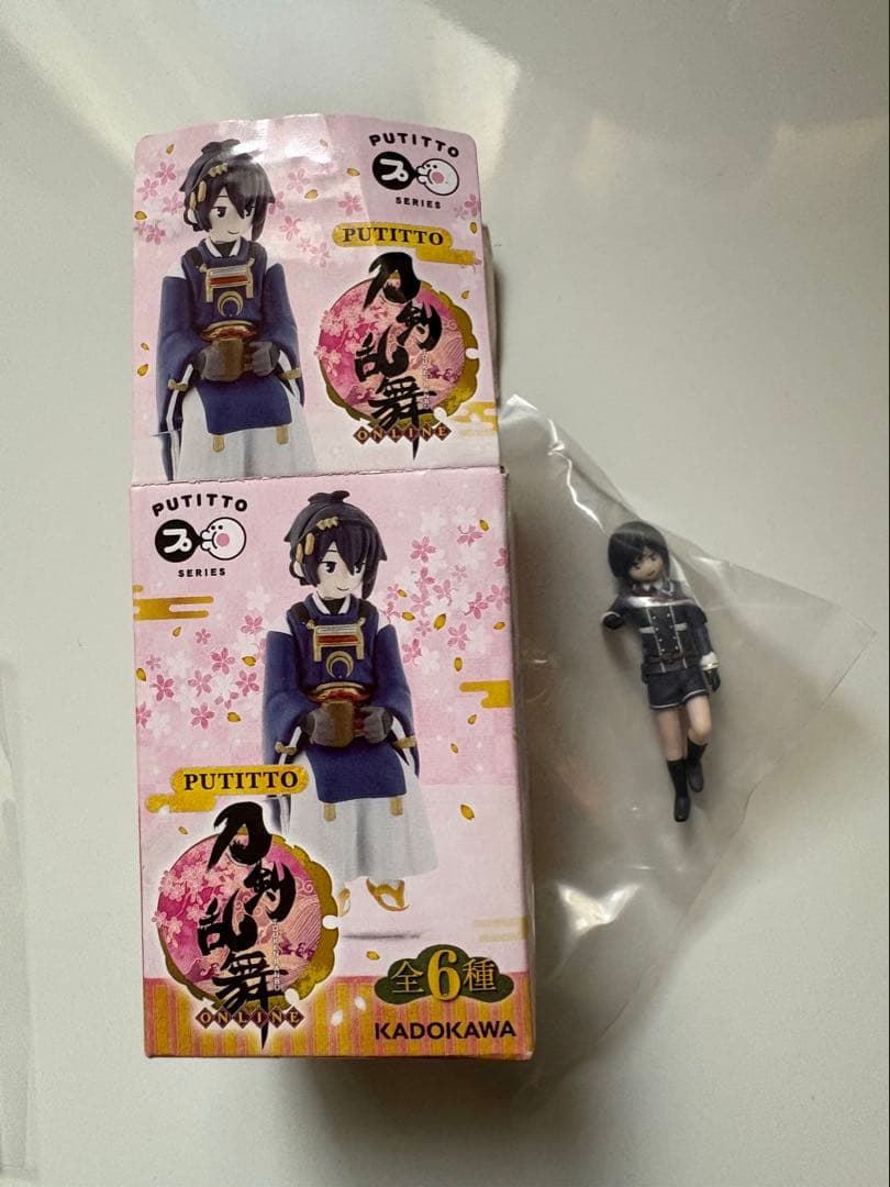 刀剣乱舞 とうらぶ PUTITTO フィギュア 全6種 薬研藤四郎没有明显的损伤或污渍