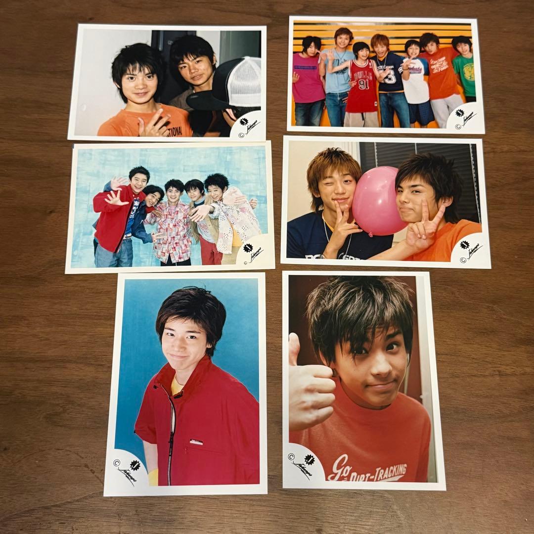 公式写真 6枚セット ジャニーズ ジュニア レア