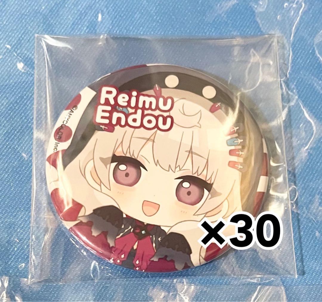 にじさんじ EN ぷちさんじ 缶バッジ グッズ 遠藤霊夢