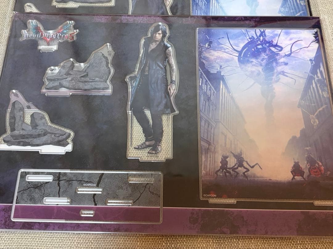 デビルメイクライ5 カプくじ B賞(B-3):アクリルジオラマ V未使用