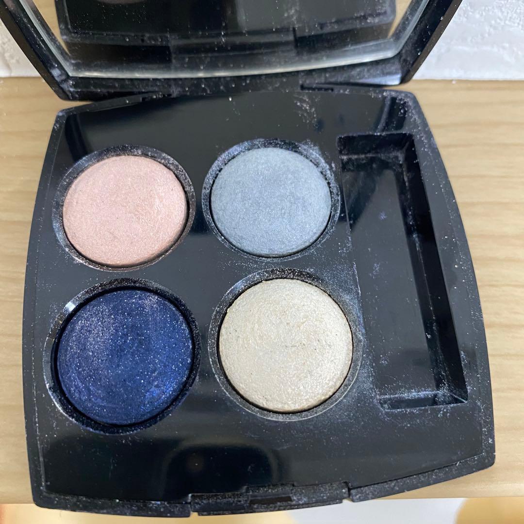 CHANEL 4色アイシャドウ　レキャトルオンブル　ブルーノーツCHANEL;没有明显的损伤或污渍