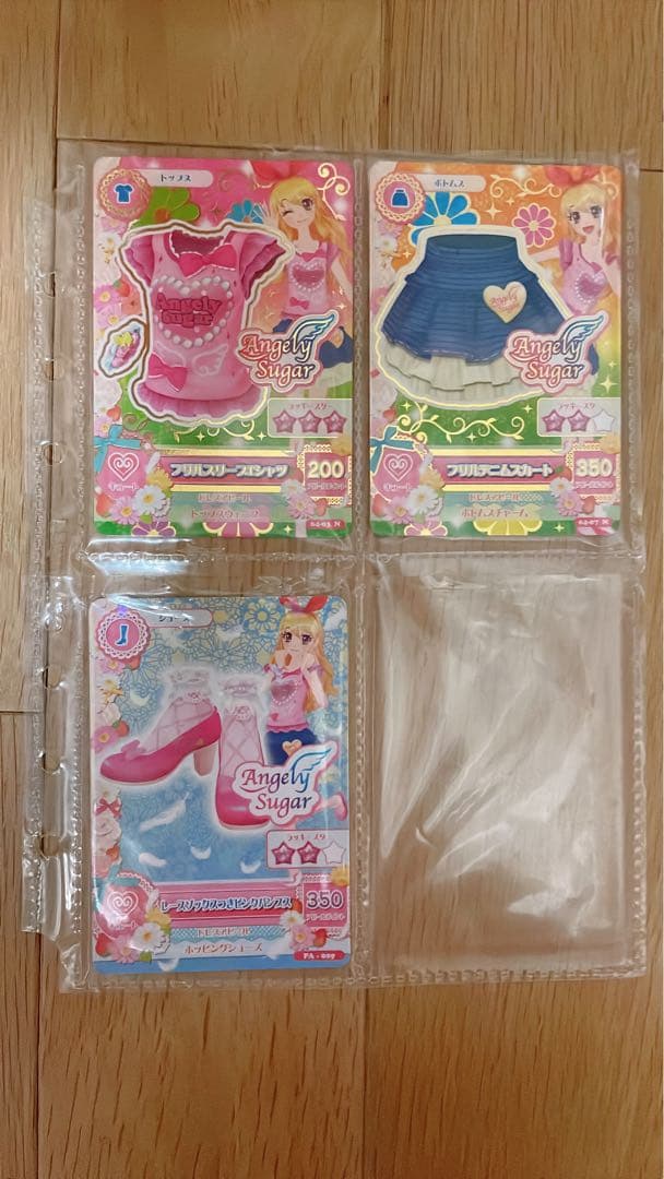 アイカツ エンジェルシュガー フリルコーデ レースソックスつきピンクパンプス