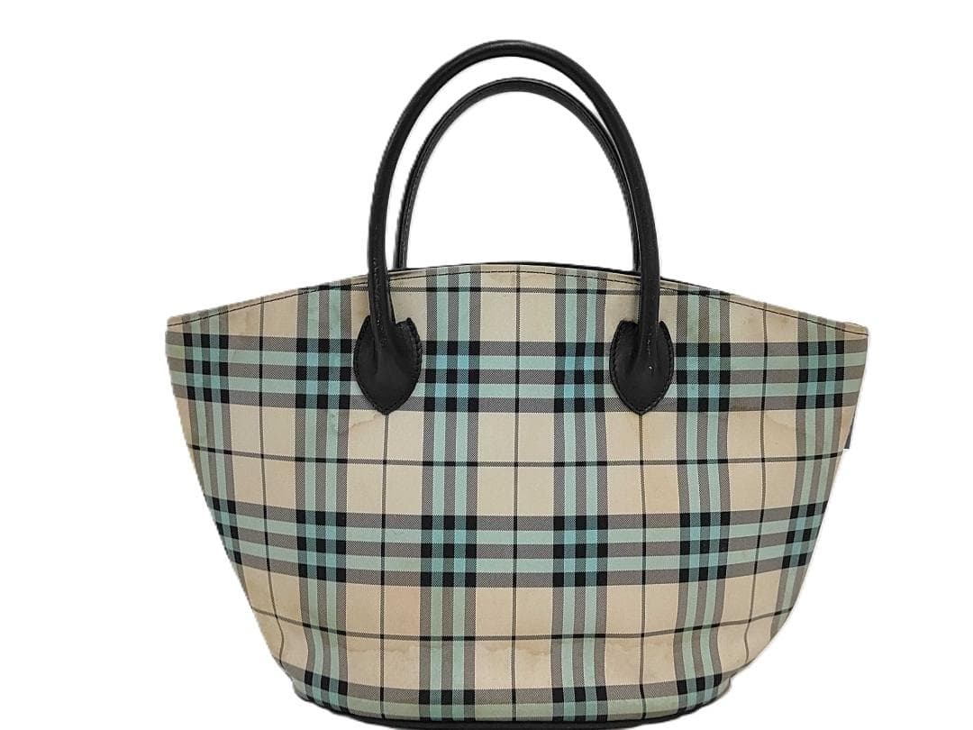 【明日削除最終値下】Burberrys バーバリー ブルーレーベル トートバッグBURBERRY;有损伤或污渍