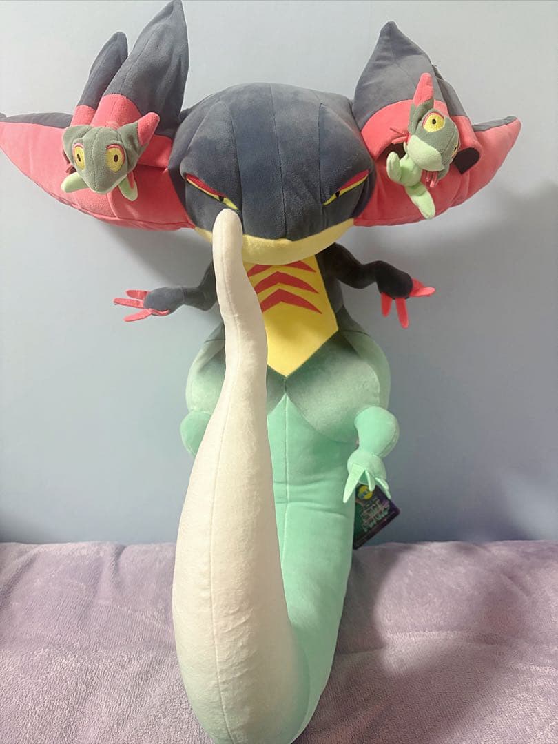 ポケモン ドでか！ぬいぐるみ ドラパルト接近未使用