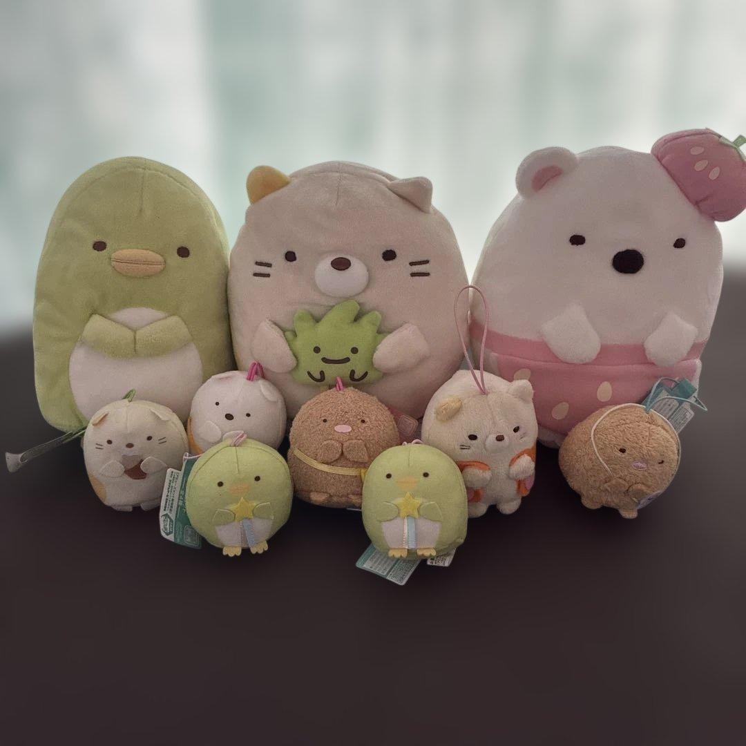 すみっコぐらし ぬいぐるみ10点セット