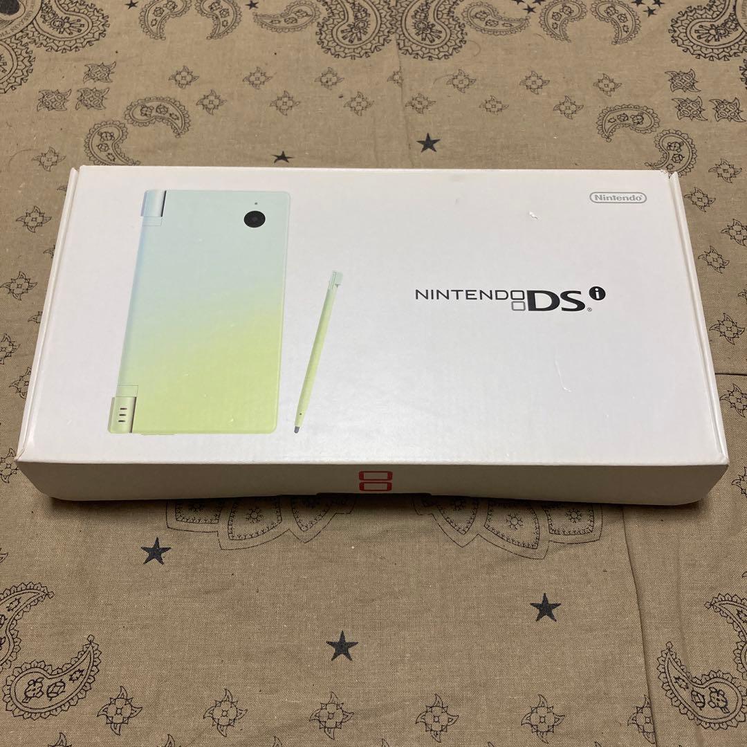 極美品 ニンテンドーDSI 本体 ライムグリーン 完品Nintendo DS;接近未使用