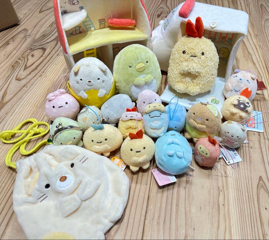 ③ すみっコぐらし　ぬいぐるみ　グッズ　大量　まとめ　セット没有明显的损伤或污渍