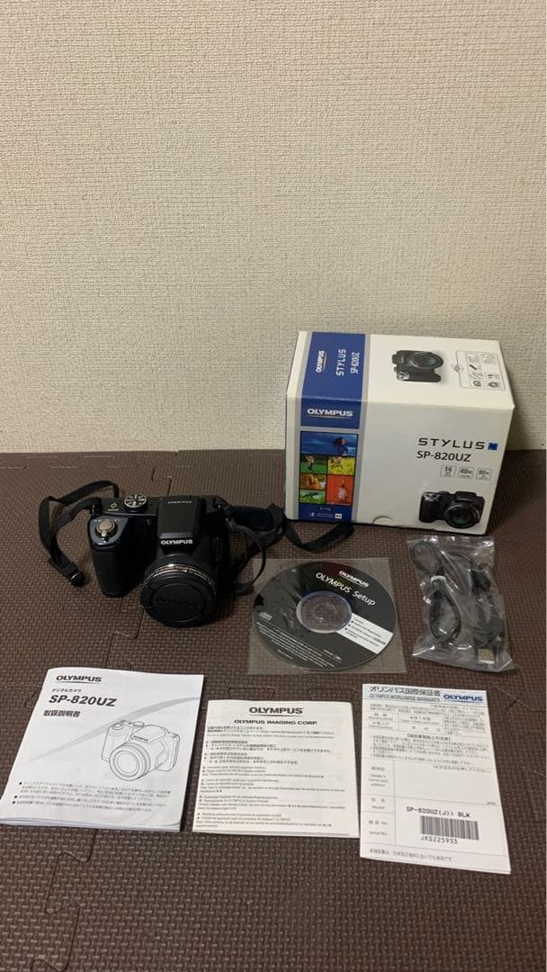 OLYMPUS STYLUS SP-820UZ コンパクトデジタルカメラ没有明显的损伤或污渍