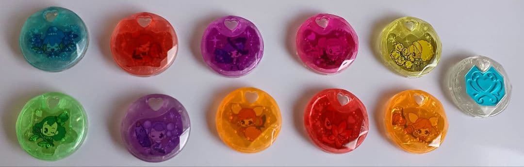 ハートキャッチプリキュア　ココロの種セット②整体状态不佳