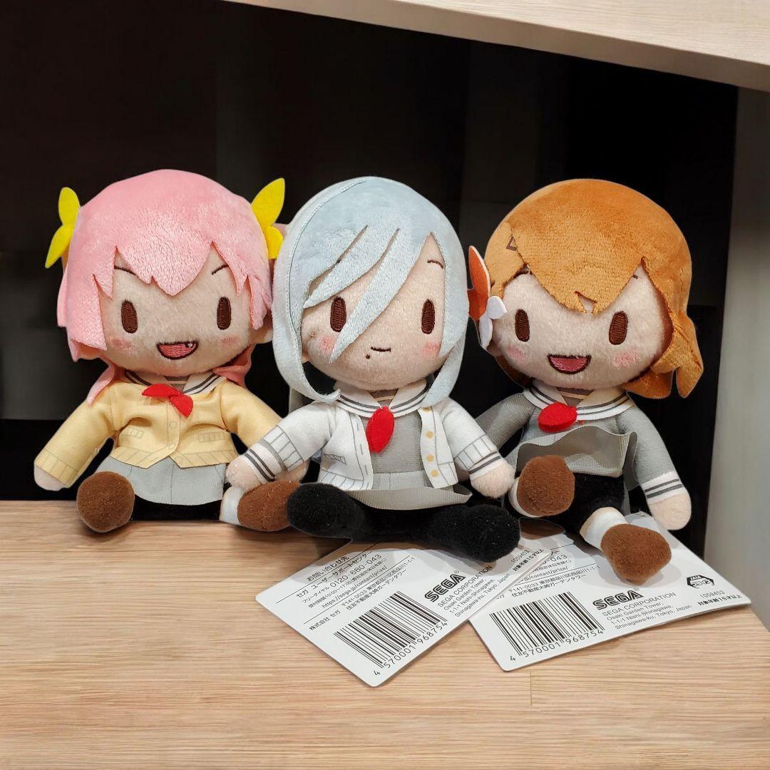 13☆プロジェクトセカイ モアプラス ふわふわ ぬいぐるみ　桃井愛莉