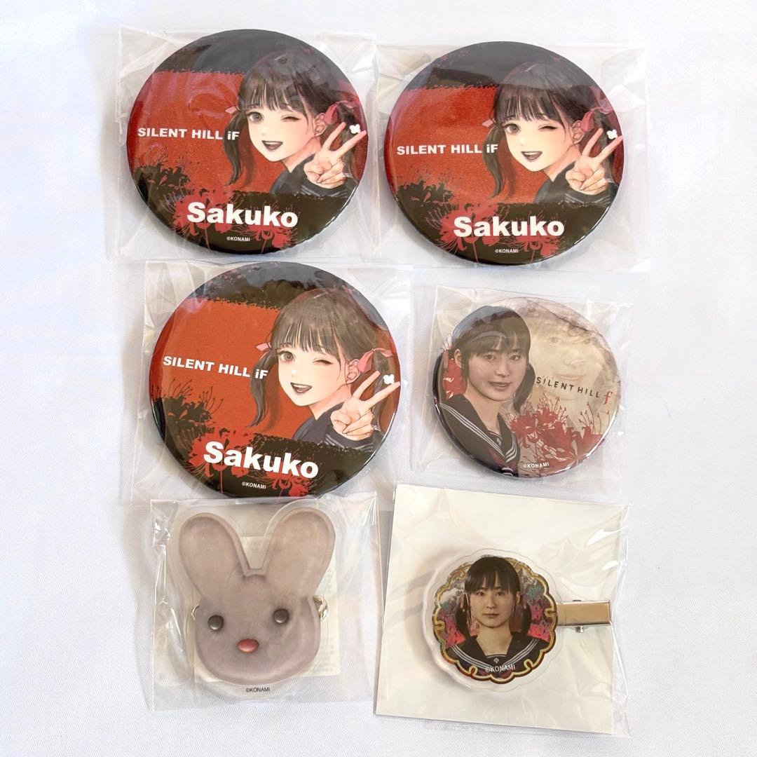 サイレントヒルf SILENT HILL f 缶バッジ 咲子