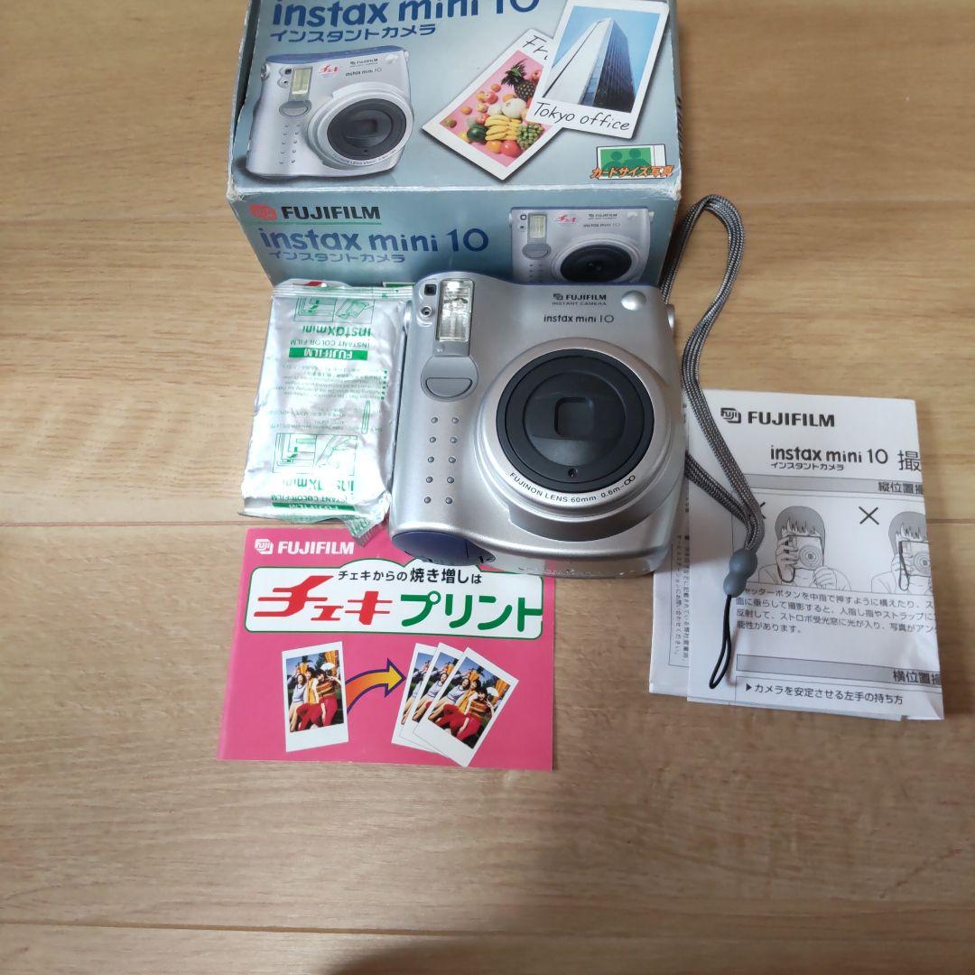 チェキFUJIFILM instax mini 10 本体富士フイルム;没有明显的损伤或污渍