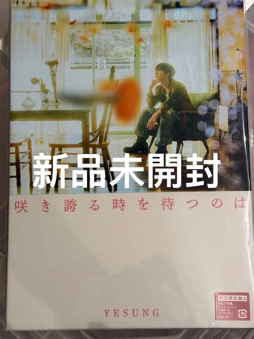 スーパージュニア イェソン 咲き誇る時を待つのは 初回限定版A CD未使用