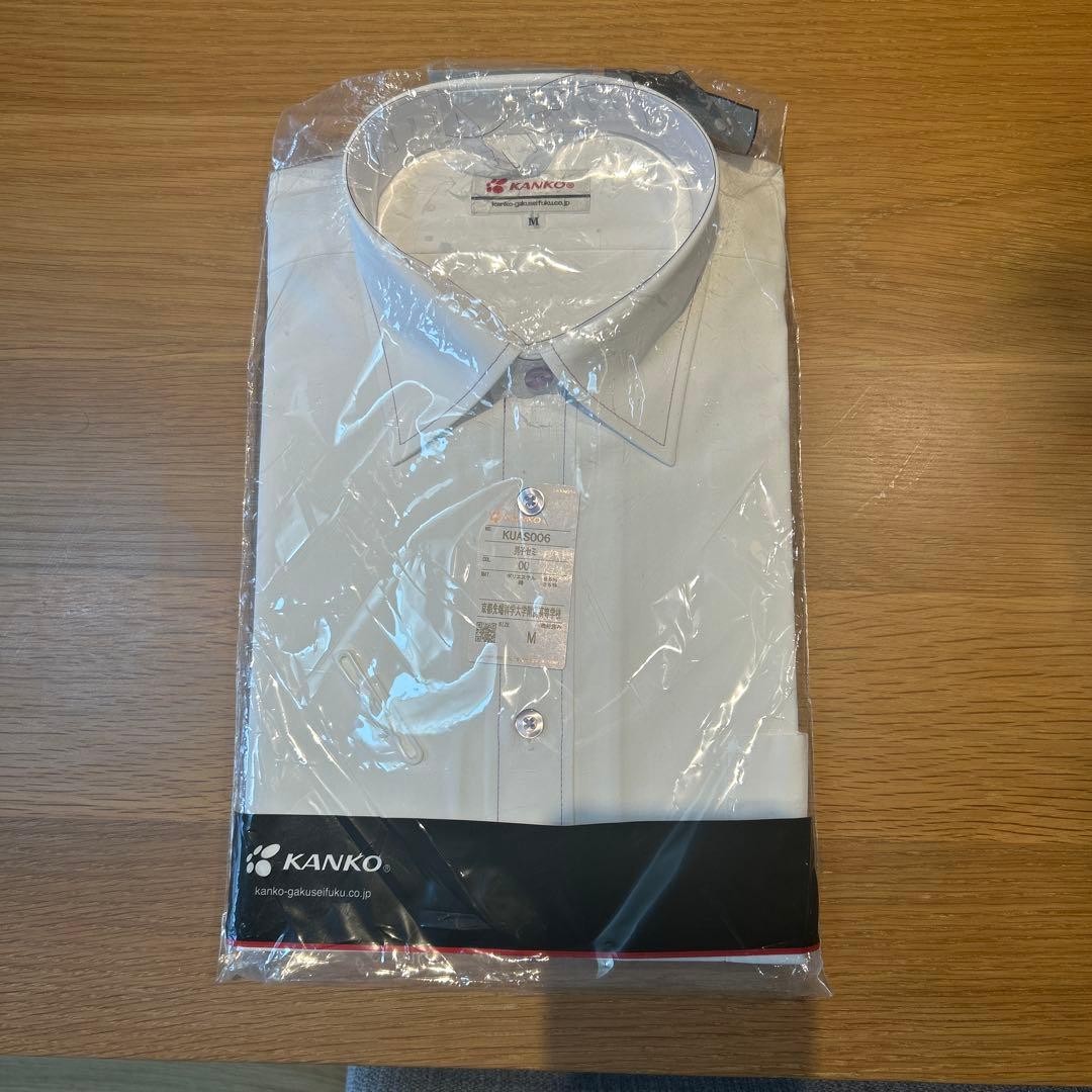 京都先端科学大学附属高等部半袖ホワイト M男性