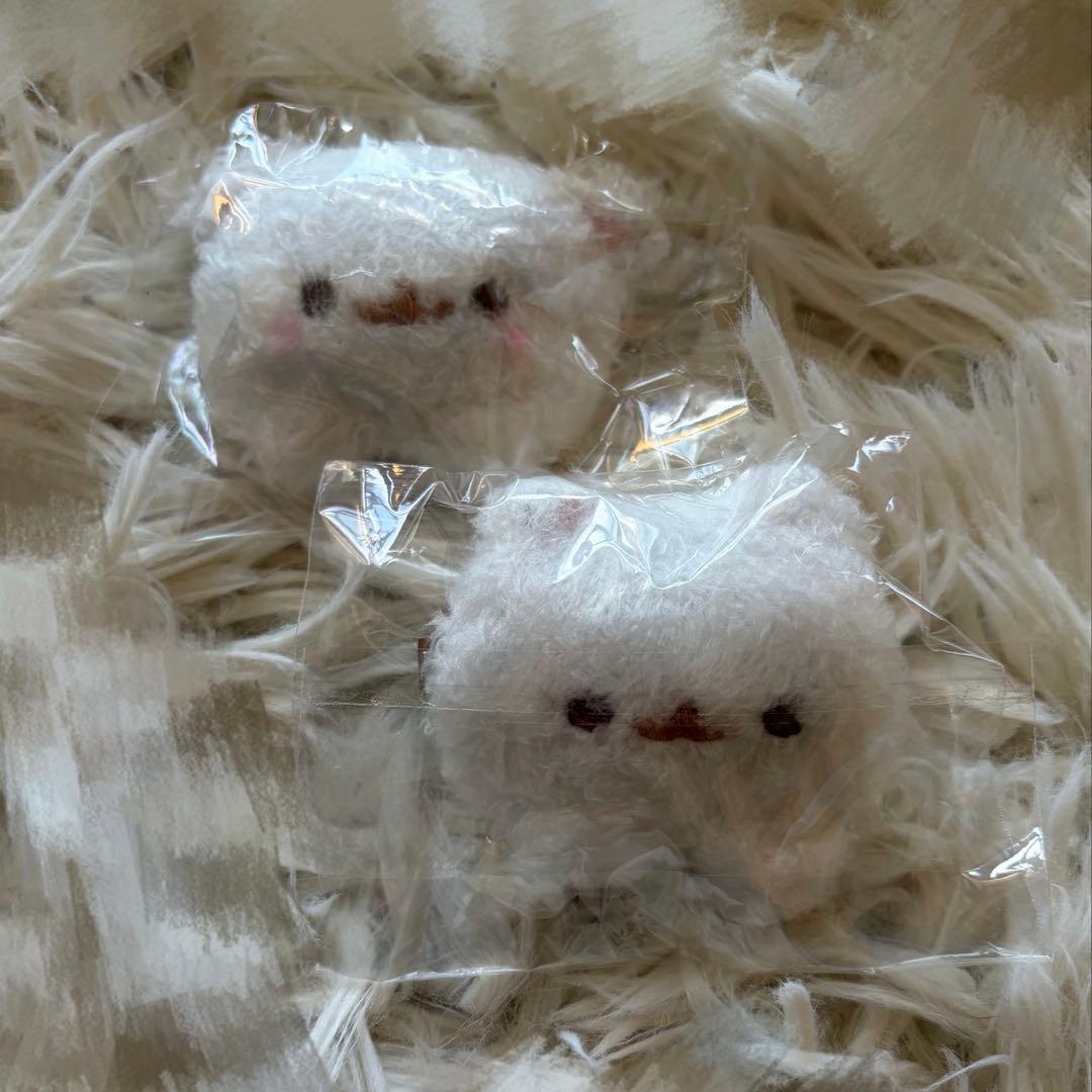 ポメラニアンもち　ヘアクリップ