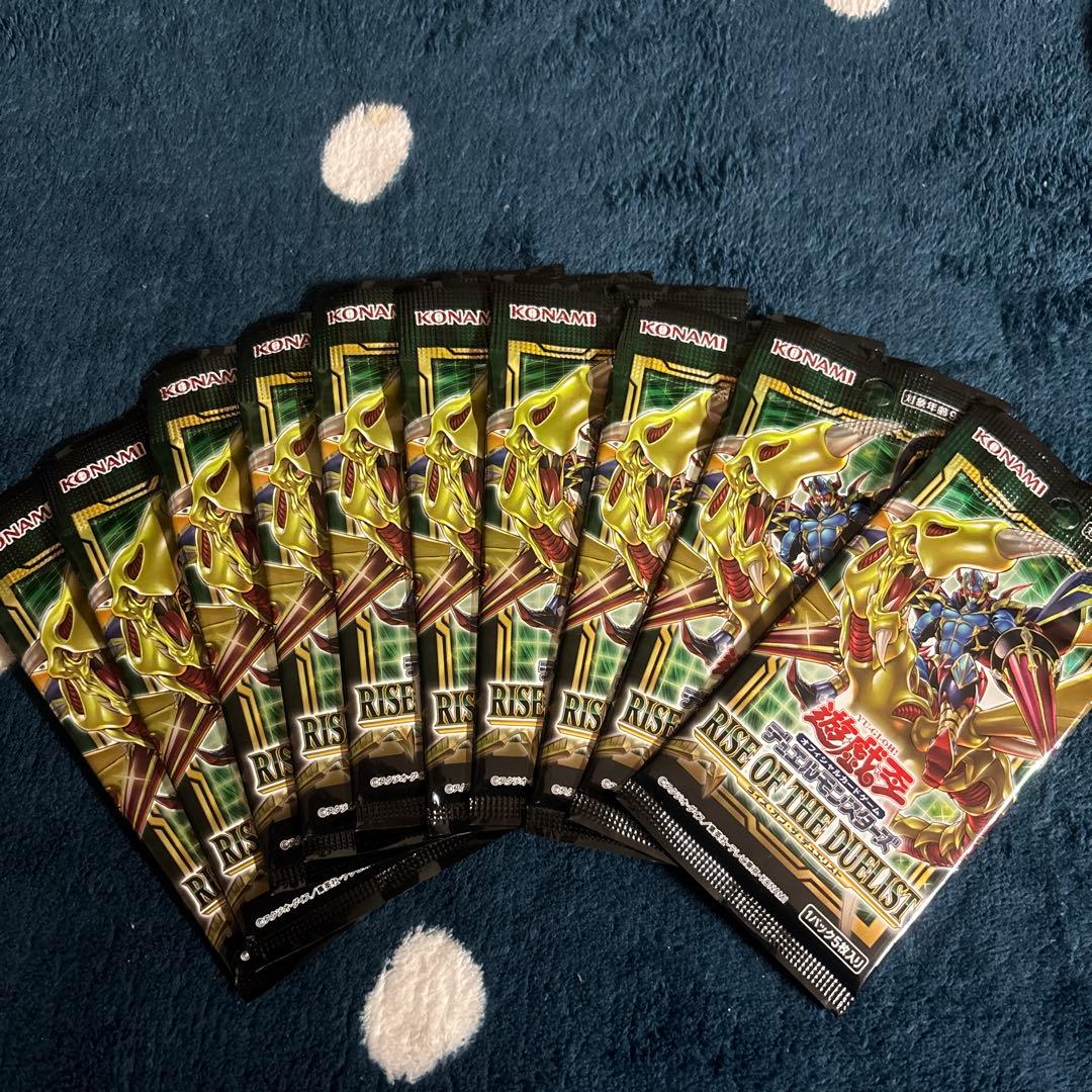 遊戯王　ライズオブザデュエリスト　未開封10パック