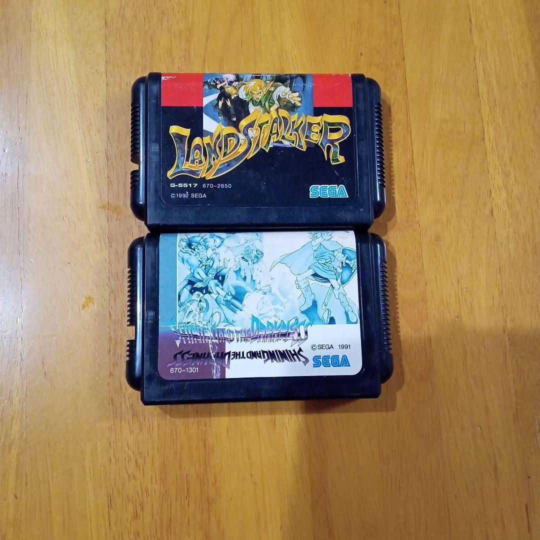 ランドストーカー シャイニング＆ザダクネス セガソフト有损伤或污渍
