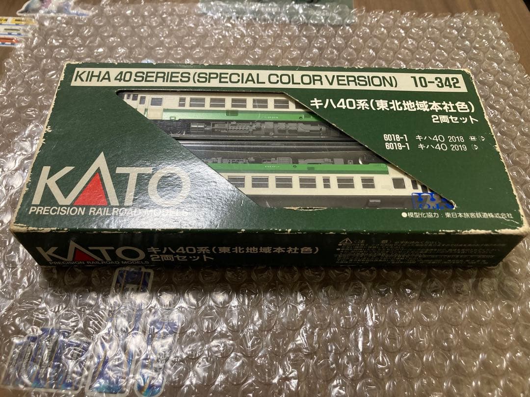 KATO 10-342 キハ40系(東北地域本社色)KATO';没有明显的损伤或污渍