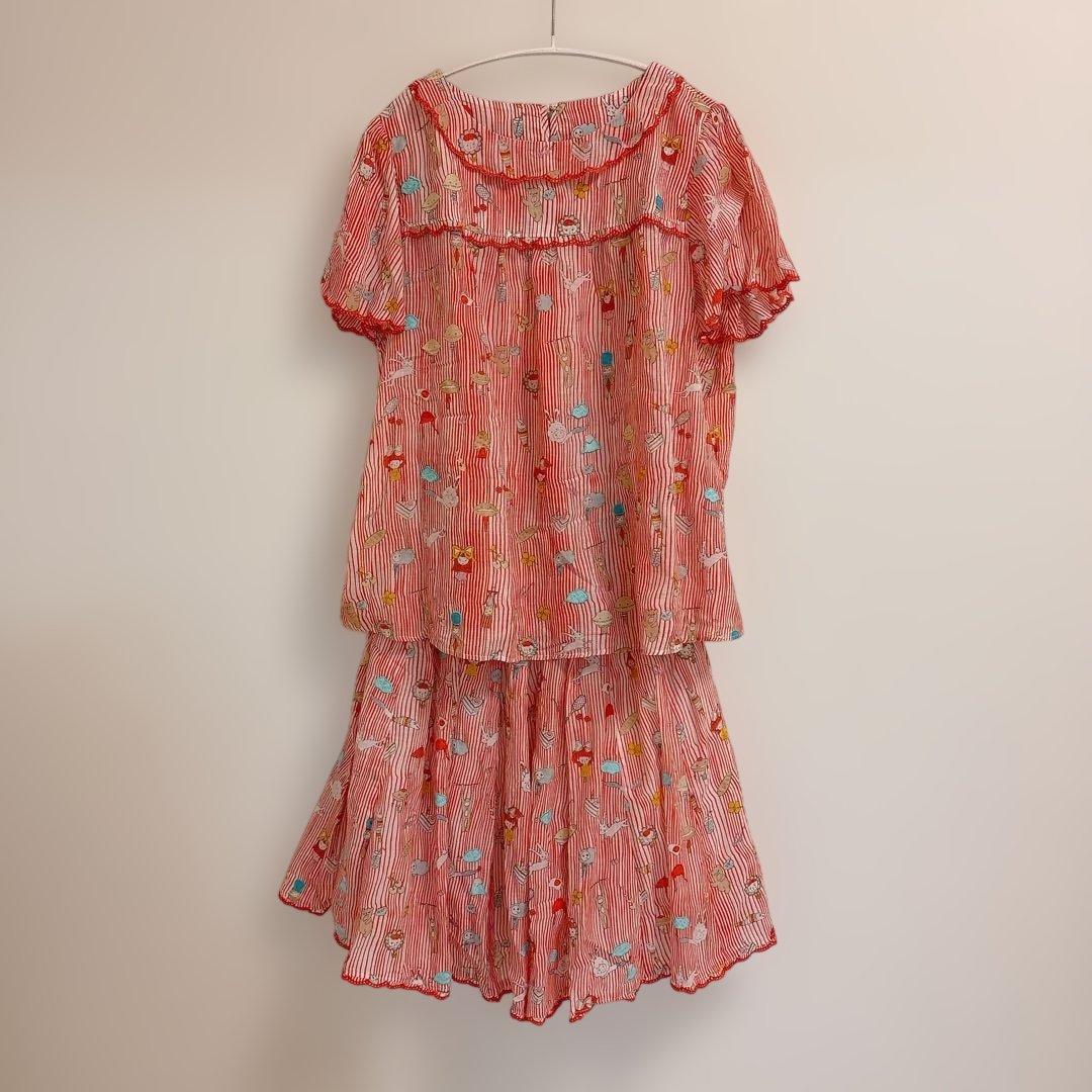 【値下げ】フランシュリッペ セットアップ ブラウスのみ2Lサイズ