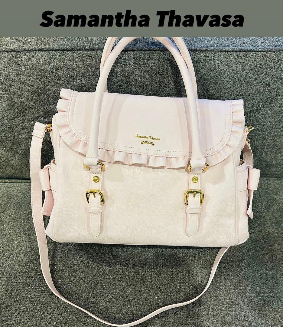 samantha thavasa 薄ピンク バッグ