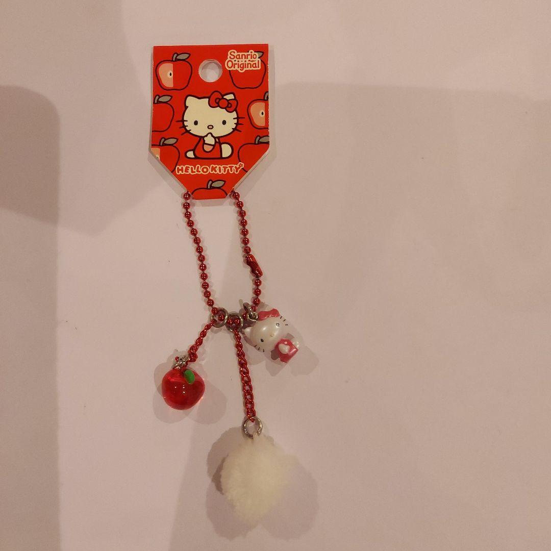 ハローキティ　サンリオオリジナル　ミニボアチャーム　マスコット　レア
