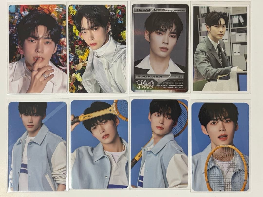 ソンハンビン　ハンビン　ゼベワン　zb1 トレカ　まとめ売り　ゆらゆら未使用