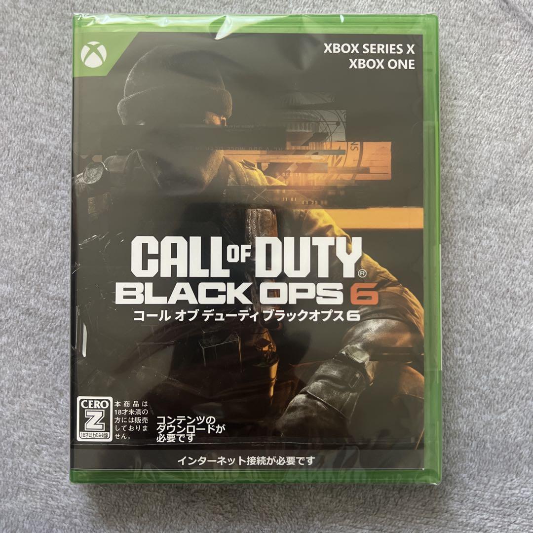 Xbox コールオブデューティ CALL OF DUTY BLACK OPS 6エックスボックス;未使用