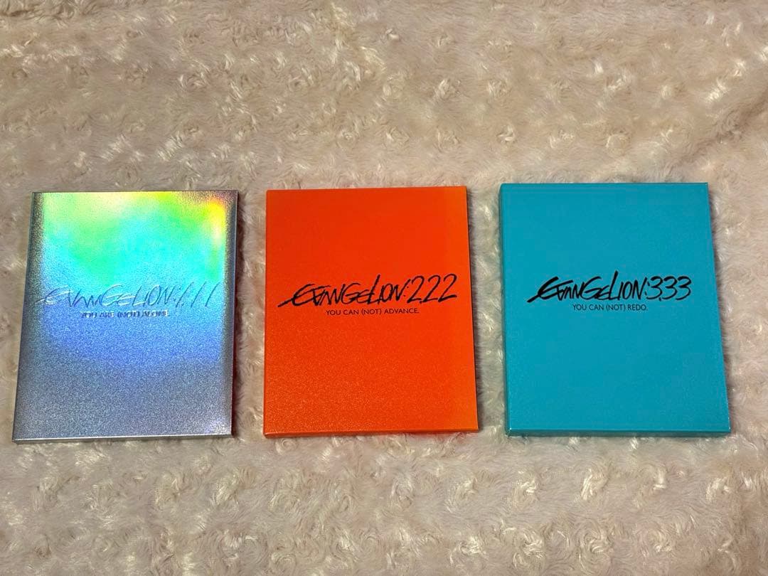 新劇場版:序 エヴァンゲリオン1.11・破2.22・Q 3.33 Blu-ray接近未使用