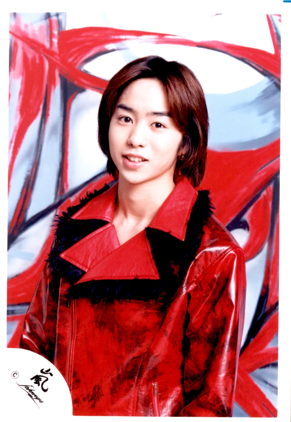 嵐 01年 嵐が春の嵐を呼ぶ 櫻井翔 公式写真 *1枚