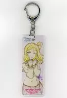 小原鞠莉 「ラブライブ!サンシャイン!! 5周年展示会 -Pieces of Aqours- 横浜会場 スティックアクリルキーホルダー」