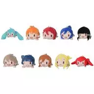 全10種セット 「ラブライブ!サンシャイン!!×初音ミク ふわぷち 寝そべり ぬいぐるみ(ぷち)」