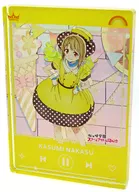 中須かすみ コマプレートスタンド 「ラブライブ!虹ヶ咲学園スクールアイドル同好会展 ～2023年にじいろ活動日誌～」