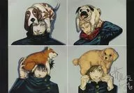 B2リッチポスター 虎杖＆伏黒＆釘崎＆五条(犬) 「呪術廻戦」 デジタル版週刊少年ジャンプ定期購読者限定 応募者全員サービス