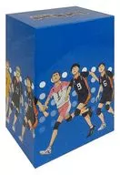 集合(9人/背景青) 後半巻描き下ろし収納BOX 「Blu-ray/DVD ハイキュー!! セカンドシーズン Vol.5～Vol.9」 アニメイト連動購入特典