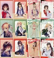 全6種セット メッセージ付ミニポスター 「一番くじ 劇場版 冴えない彼女の育てかた Fine」 F賞