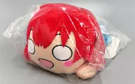 [美品] 黒澤ルビィ(君のこころは輝いてるかい?) 寝そべりぬいぐるみ(M) 「ラブライブ!サンシャイン!!」 5周年展示会 -Pieces of Aqours-