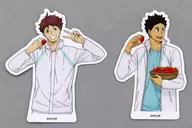 及川徹＆岩泉一 ステッカー2枚セット 「ハイキュー!!×SWEETS PARADISE 第2弾」