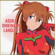 式波・アスカ・ラングレー/プラグスーツ(赤) 描きおろし色紙 色コレ 「一番くじ シンエヴァンゲリオン劇場版～作戦開始!～」 H賞