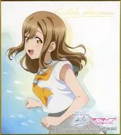 国木田花丸 ミニ色紙 「ラブライブ!サンシャイン!! 9th Anniversary Grand Showcase ～永久memories～」 入場特典