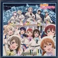 集合(Colorful Dreams! Colorful Smiles!) 「ラブライブ!虹ヶ咲学園スクールアイドル同好会 5th Live! 虹が咲く場所 スクエア缶バッジ」 会場限定ガチャ