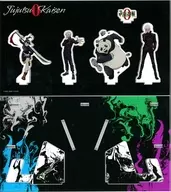 狗巻棘＆禪院真希＆パンダ＆五条悟 大交流展0イラスト スマホスタンド 「劇場版 呪術廻戦 0 大交流展・0」