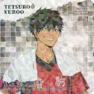 黒尾鉄朗(ホログラム加工 Ver.) オリジナルコースター 「ハイキュー!!×極楽湯・RAKU SPA 最高にハイなキュー日(じつ)」 コラボメニュー注文特典