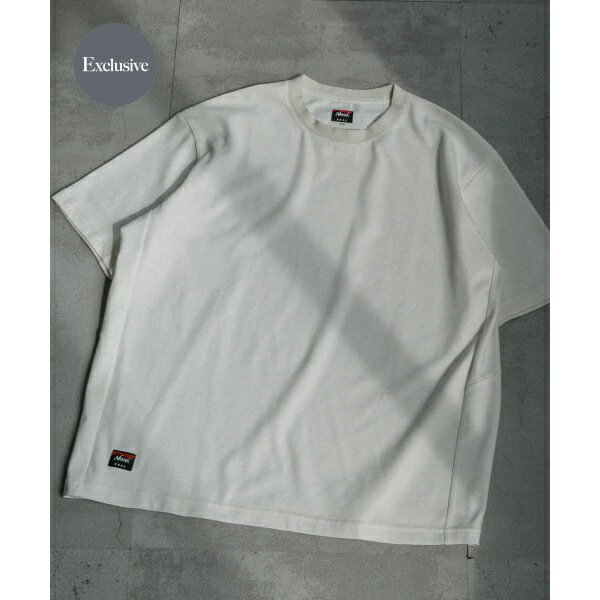 『吸水速乾 / 別注』NANGA×EKAL　ボーダーTシャツ／エカル（EKAL）