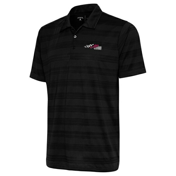 アンティグア メンズ ポロシャツ トップス Joe Gibbs Racing Antigua Compass Polo Black