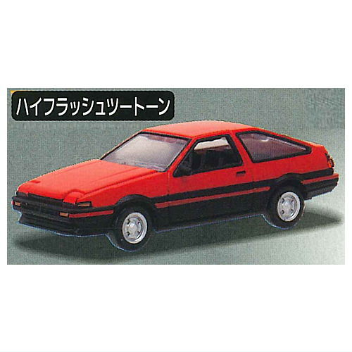 Cカークラフト トヨタ スプリンタートレノ＆カローラレビン(AE86)編 [2.トレノ(ハイフラッシュツートーン)]【ネコポス配送対応】【C】