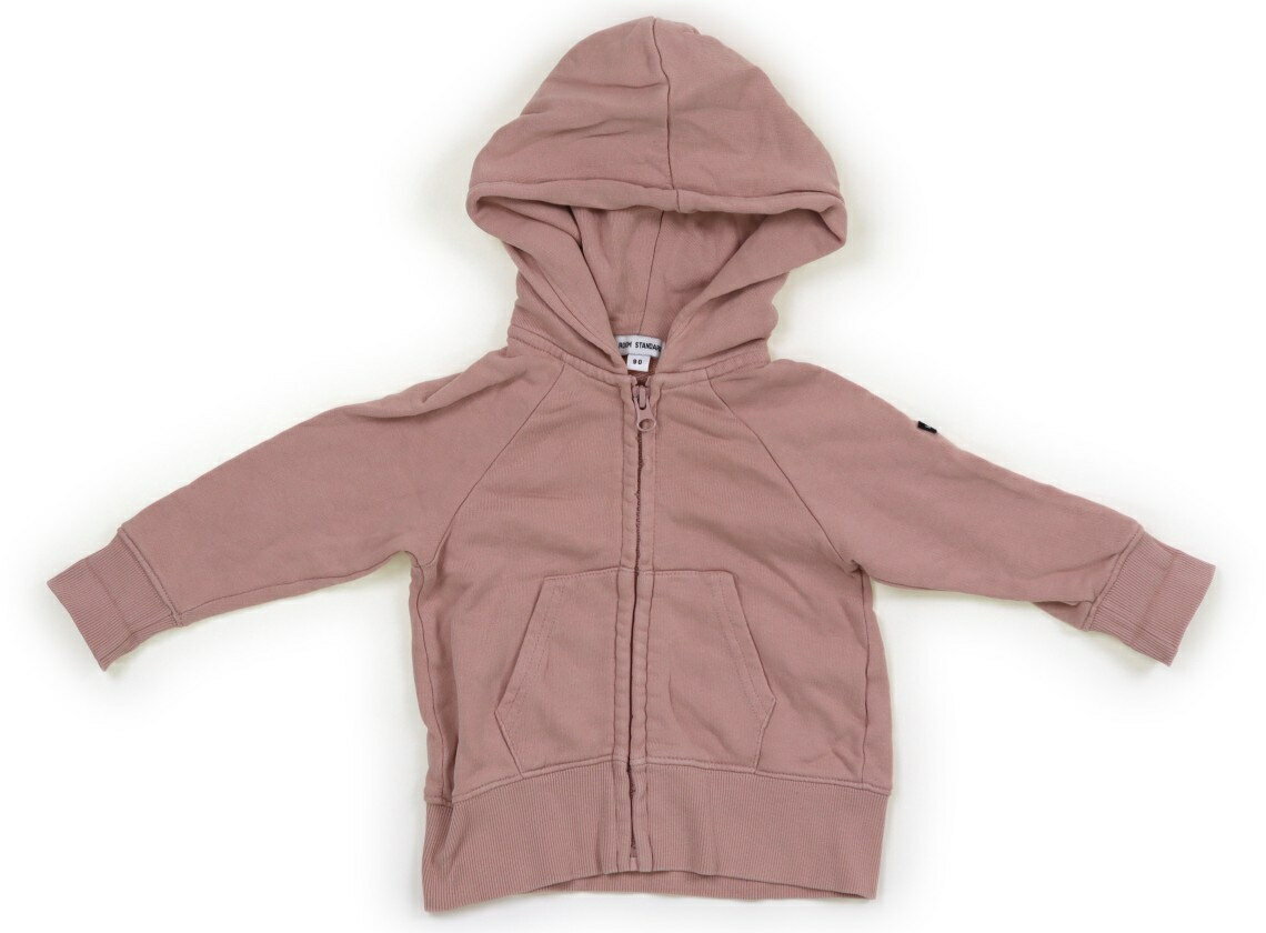 ビールーム b.ROOM パーカー 90 女の子 くすみピンク 子供服 ベビー服 キッズ アウトレット ユーズド 【中古】キッズ・ベビー・マタニティ
