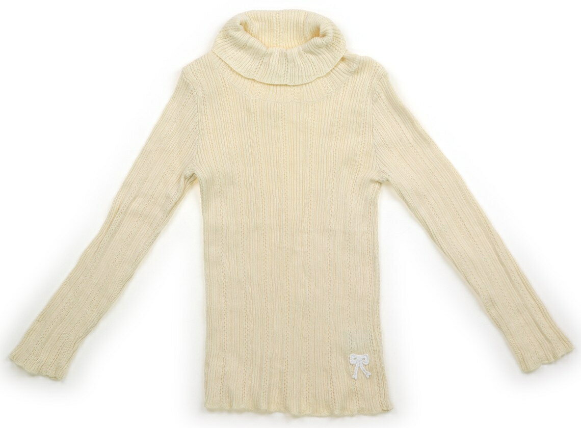 セラフ Seraph ニット・セーター 120 女の子 クリーム 子供服 ベビー服 キッズ アウトレット ユーズド 【中古】キッズ・ベビー・マタニティ